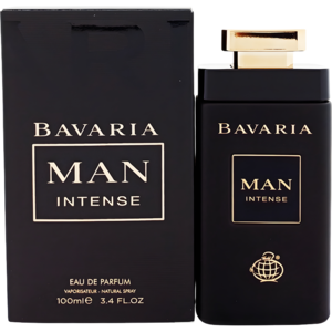 ادو پرفیوم باواریا من اینتنس از برند فراگرنس ورد (Fragrance World Bavaria Man Intense EDP 100ml) بولگاری من این بلک فراگرنس